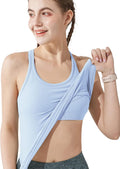 sphinx cat Yoga Racerback Tank Top for Women with Built in Bra,Women's Padded Sports Bra Fitness Workout Running Shirts