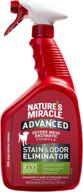 Nature’s Miracle Advanced Dog Stain & Odor Eliminator, Severe Mess, 32 oz