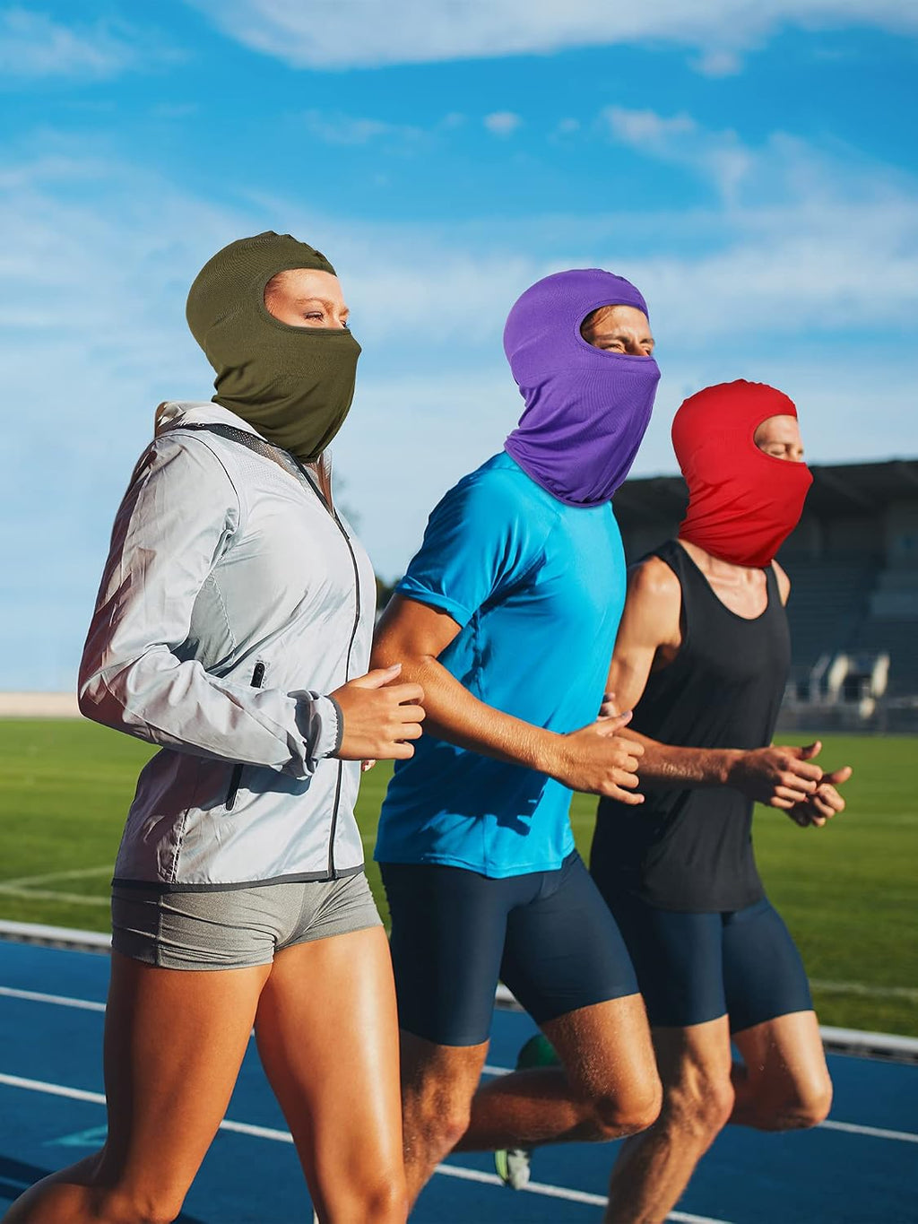 Geyoga 12 Pcs Ski Mask Balaclava Full
