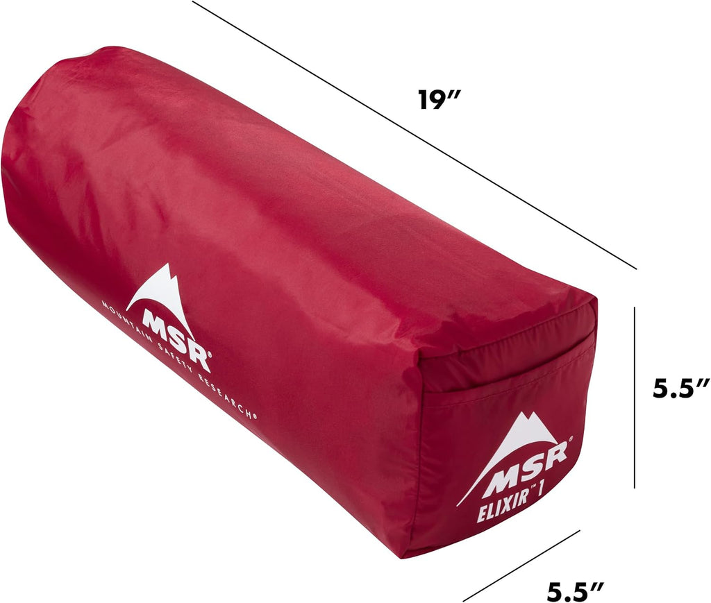 MSR Elixir 1-Person Lightweight Backpacking Tent