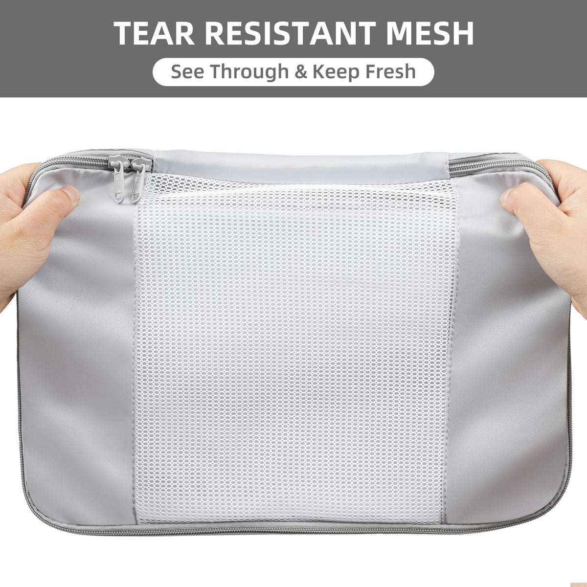 BAGAIL 6 Set/8 Set/10 Set Packing Cubes Various Sizes Packing Organizer for Travel Accessories Luggage Carry On Suitcase