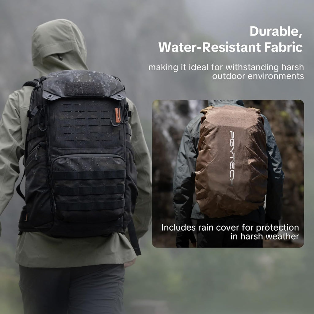 PGYTECH 25L Tactical Camera Backpack, OneMo TAC Camera Daypack Backpack