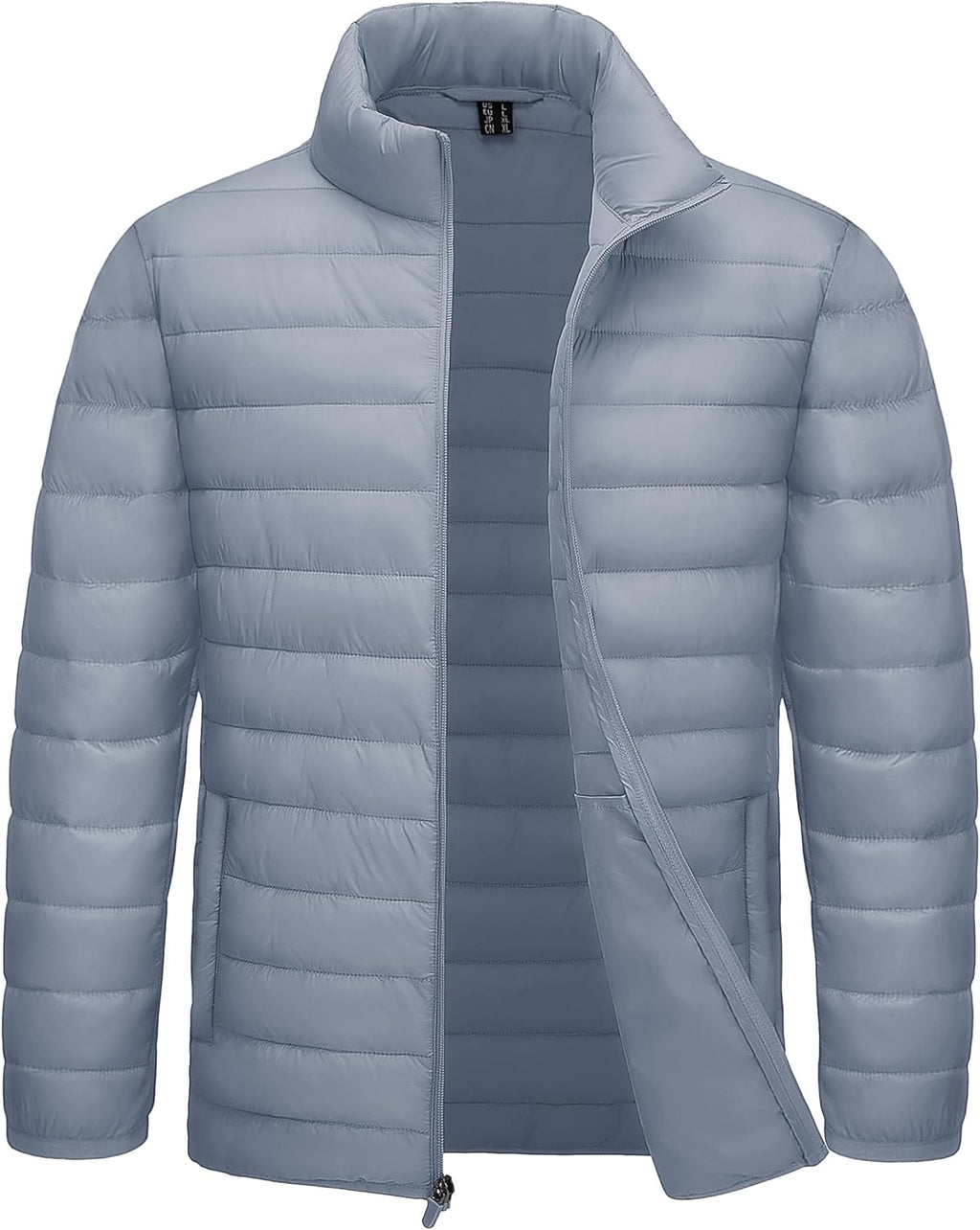 TACVASEN Men's Lightweight Puffer Jacket Quilted Insulated Winter Coat
