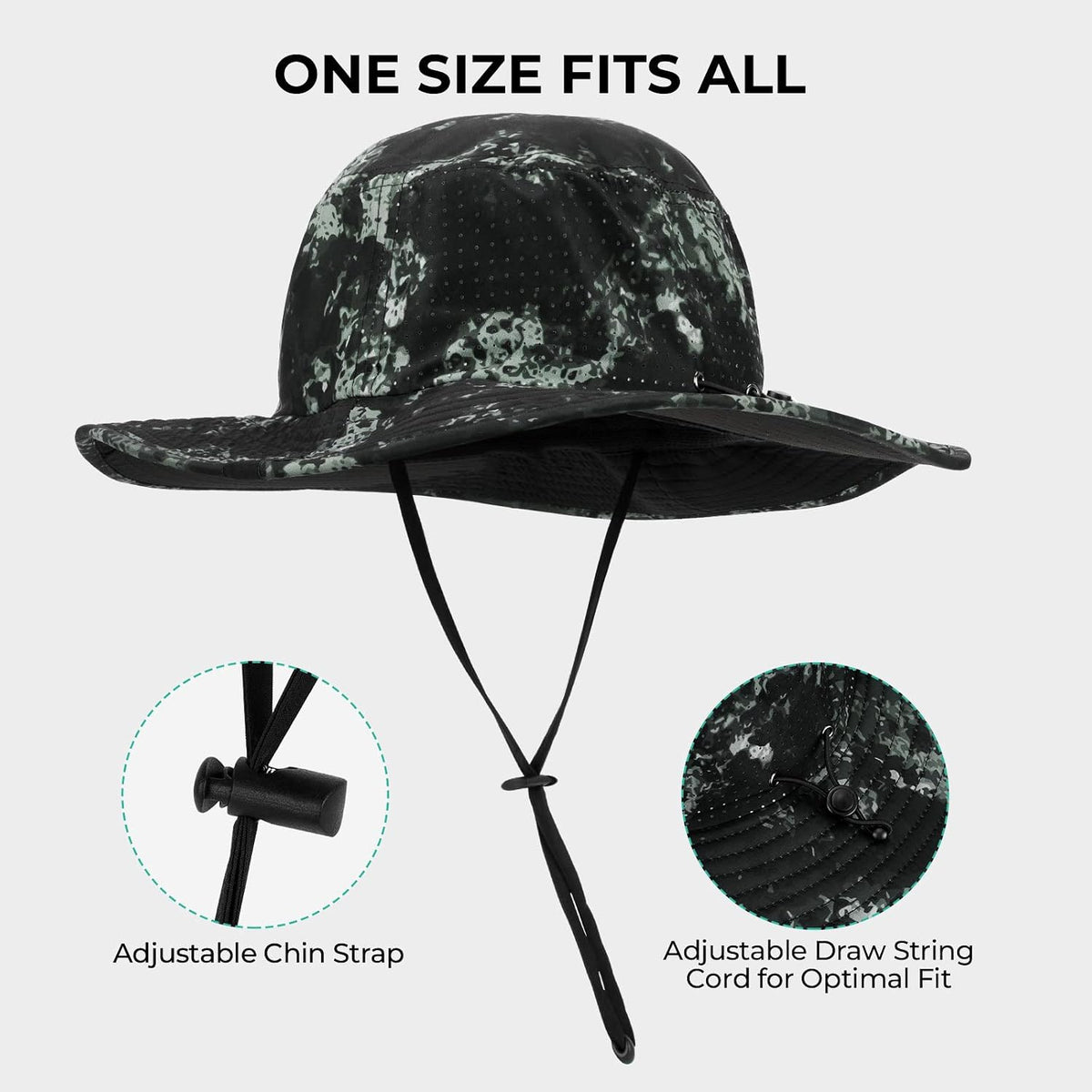 KastKing Sol Armis UPF 50 Boonie Hat for Sun Protection,Men Women