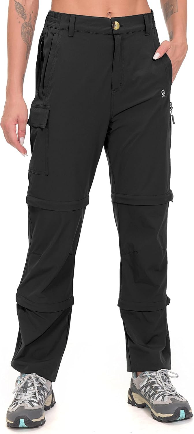Little Donkey Andy Women's Convertible Pants, 3 in 1 Zip Off Hiking Pants