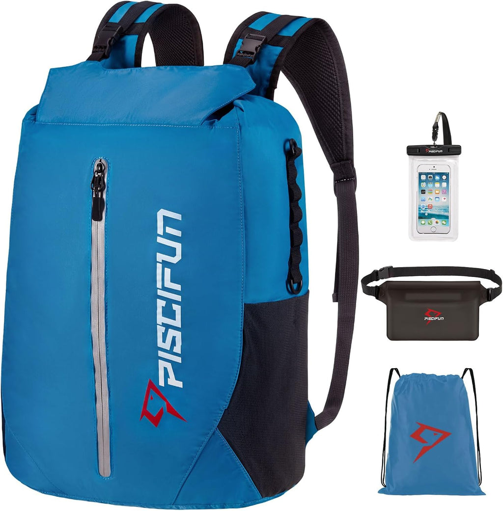 Piscifun Waterproof Floating Dry Backpack 10L/20L/30L