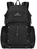 Maelstrom 40L Waterproof Hiking Backpack, Lightweight Travel Daypack | Rain Cover,Hydration-Ready, Tripod Straps, Load Compression, Survival Whistle, Perfect For Men, Women,Camping,Travel