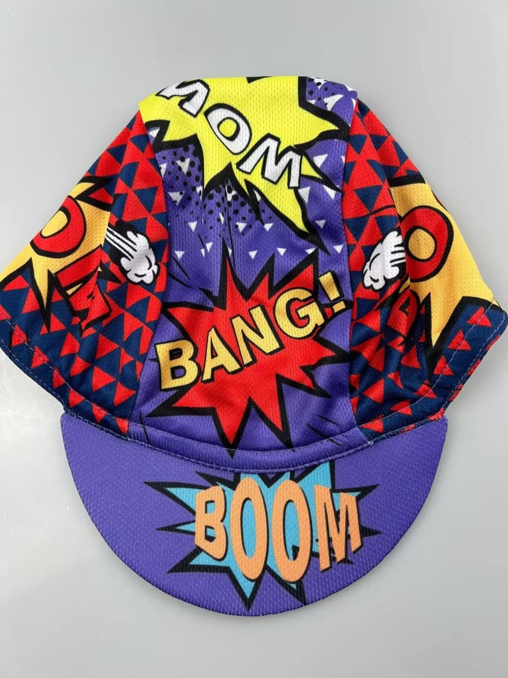Funny Cycling Cap - Polyester Cartoon Cycling Hat-Under Helmet - Cycling Helmet Liner Breathable&Sweat Uptake