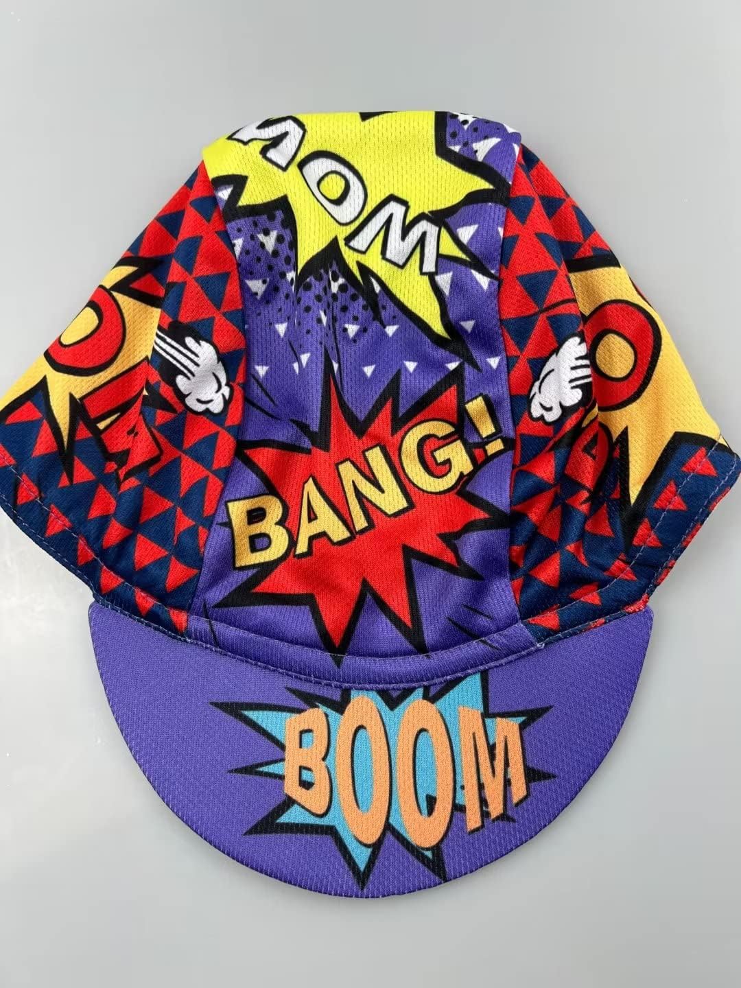 Funny Cycling Cap - Polyester Cartoon Cycling Hat-Under Helmet - Cycling Helmet Liner Breathable&Sweat Uptake