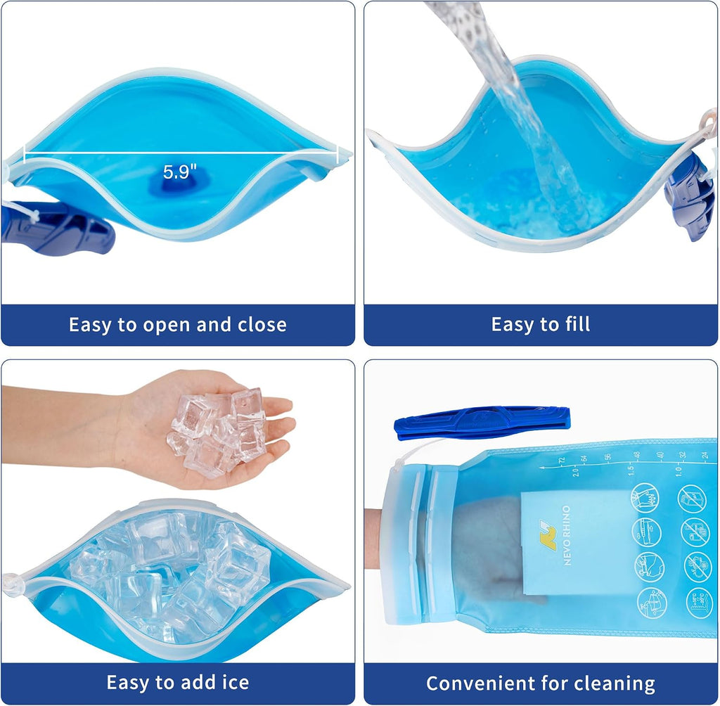 N NEVO RHINO Hydration Bladder 1.5L - 2L- 3L Leak Proof Water Reservoir