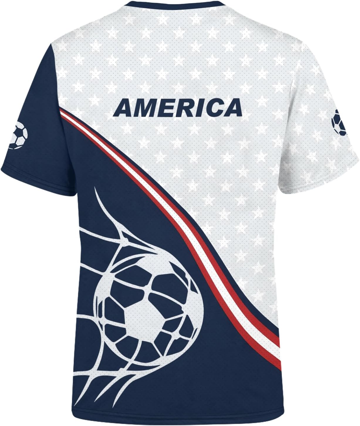 Mens Soccer Jersey Men's Clothing Short Sleeve Top Adult Sports Fan T Shirts for Men Women