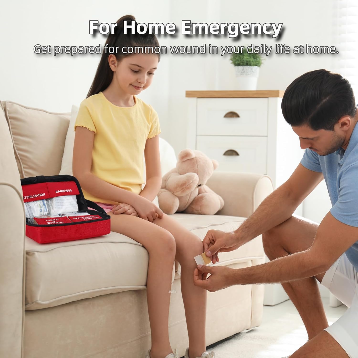 330-Piece Comprehensive First Aid Kit for Home, Car, Travel