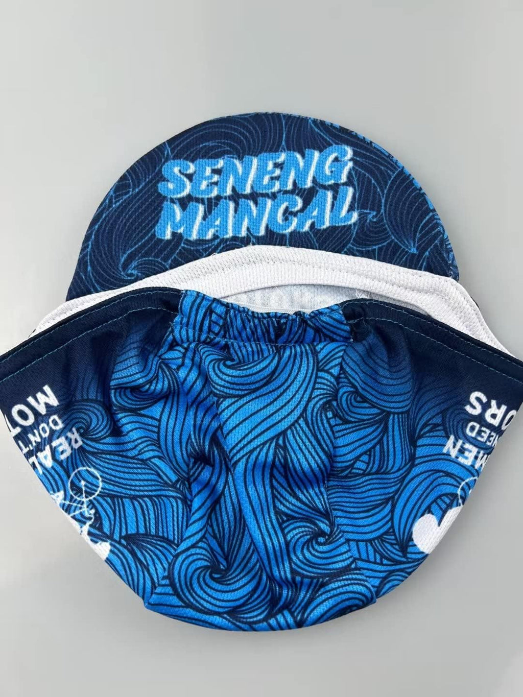 Man's Cycling Cap - Polyester Road Cycling Hat-Under Helmet - Cycling Helmet Liner Breathable&Sweat Uptake