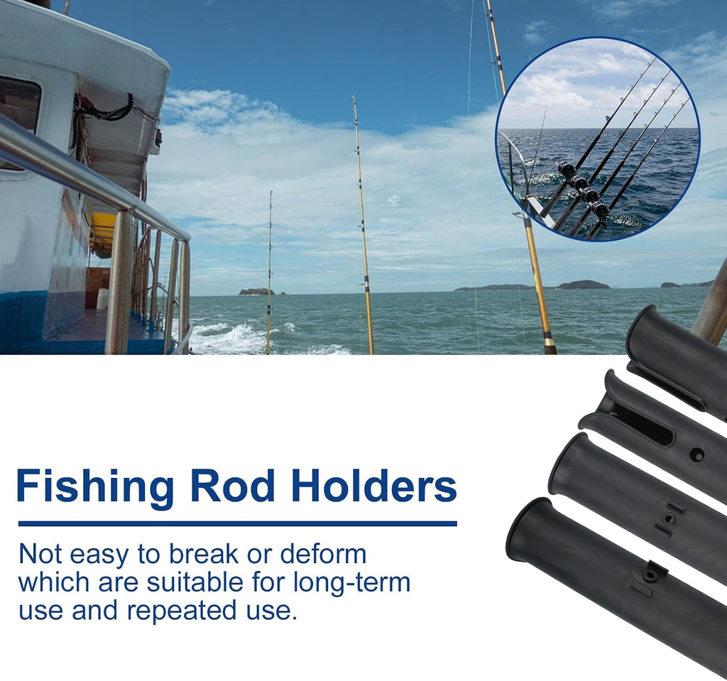 Fishing Rod Holders 6Tubes Boat Rod Holders with Screws