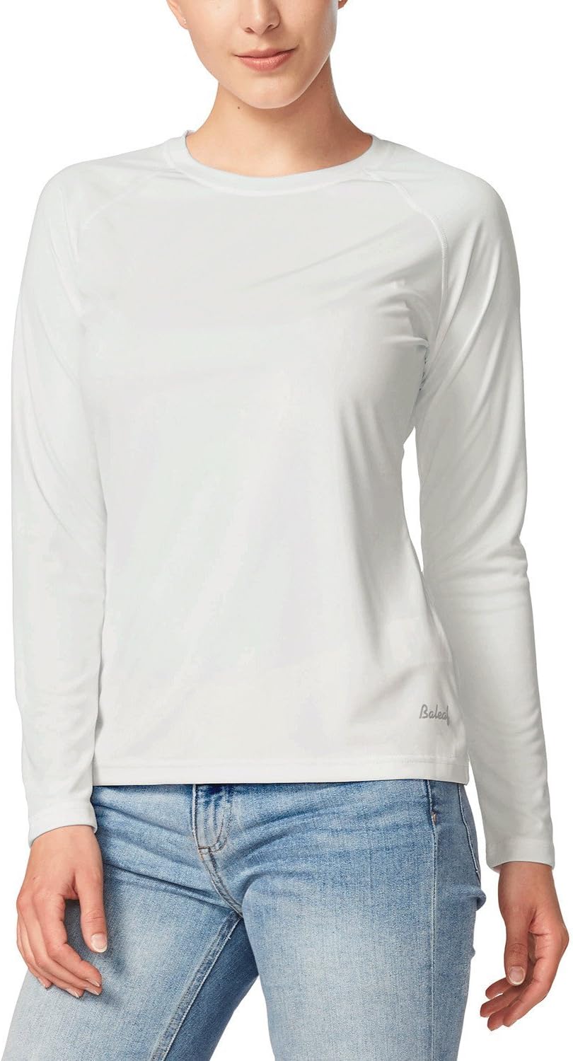 baleaf Women's UPF 50+ Sun Shirts Long Sleeve Stretchy Quick Dry