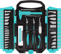 MANUFORE 34pcs Large Exacto Knife Set Craft Precision Knife Set Blue