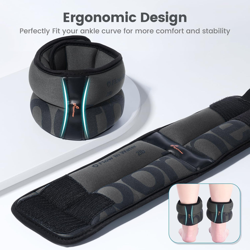 Sportneer Ankle Weights for Men Women Strength Training