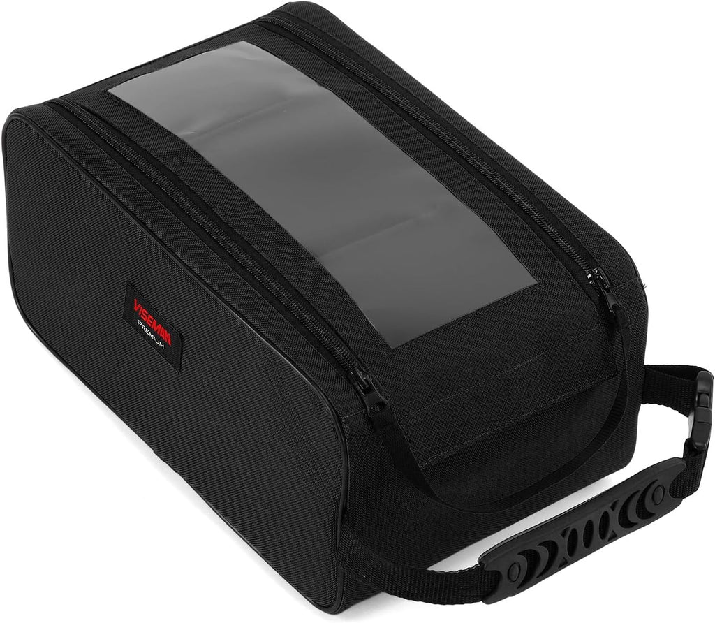 VISEMAN Fishing Tackle Bag, Waterproof Bait Storage Bag, Tackle Organizer