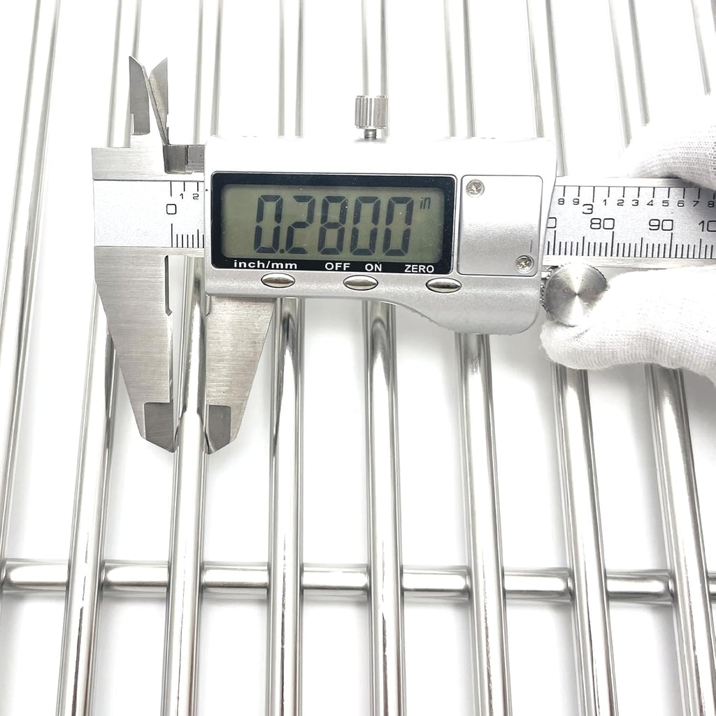 23-1/4" Stainless Steel Grid grates Replacement for Viking VGBQ 30 in T Series, VGBQ 41 in T Series, VGBQ 53 in T Series Viking Grill Grate VGBQ300T,VGBQ0302T Gas Grill