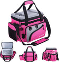 Goture Pink Fishing Rod and Reel Combos with Cooler Tackle Bag,6FT-9FT