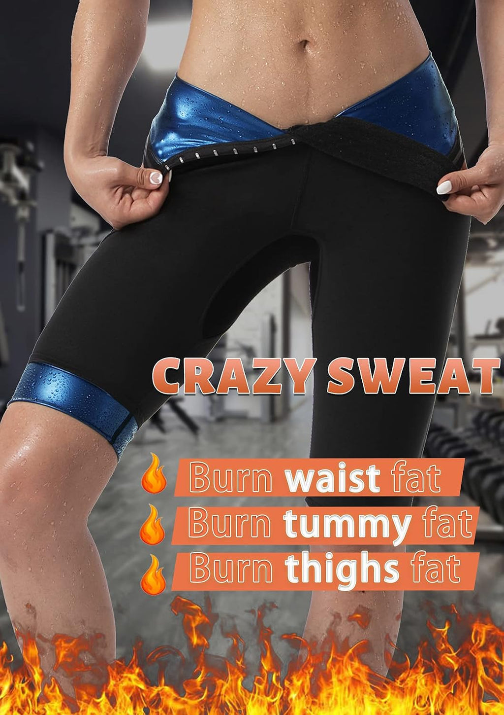 Sauna Pants Women Slimming Leggings Heat Trapping Workout