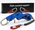 YZT High Strength Fish Gripper, Heavy Duty Stainless Steel Fishing Lip Grabber, Easy to Catch Fish,160g Portable Outdoor Men's Fishing Tools Gift,50 Pound Fish Grabber for Freshwater Saltwater