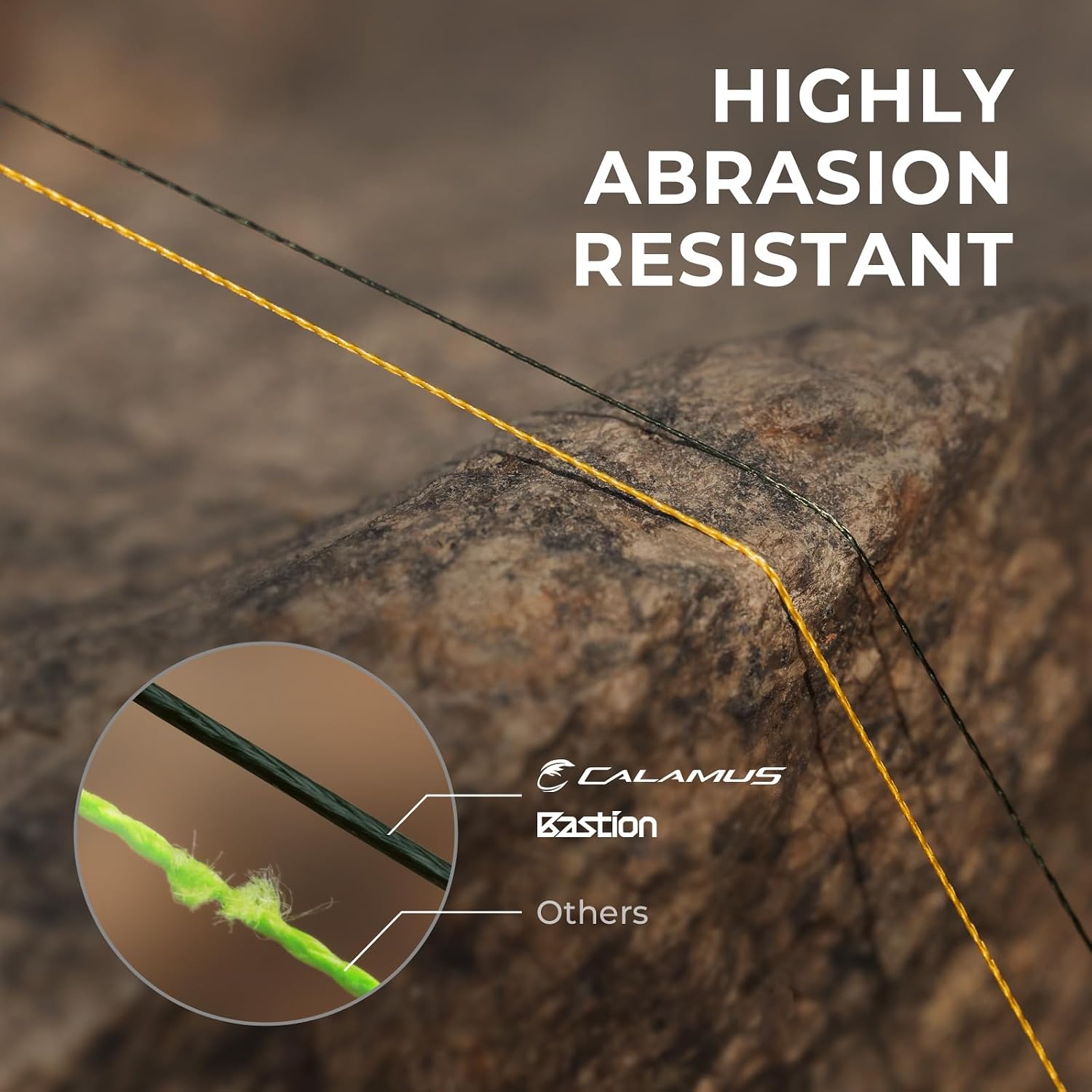 Calamus Bastion Braided Fishing Line, Muti Color, 150-600Yds, 6-80LB