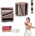 Wrist & Ankle Weights for Women – 2 lb Total, 1 lb Each | Weighted Bangles