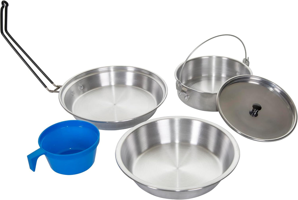 Stansport Heavy Duty Aluminum Cook Set 1 Person (250-P)