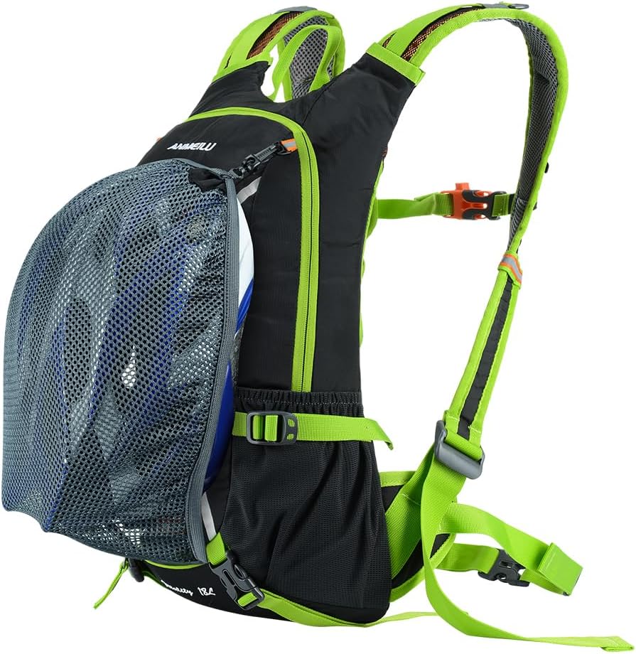Outdoor Cycling Backpack, 18L, Black