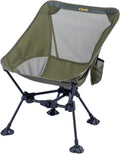 iClimb Ultralight Compact Folding Anti-Sinking Chair, Green