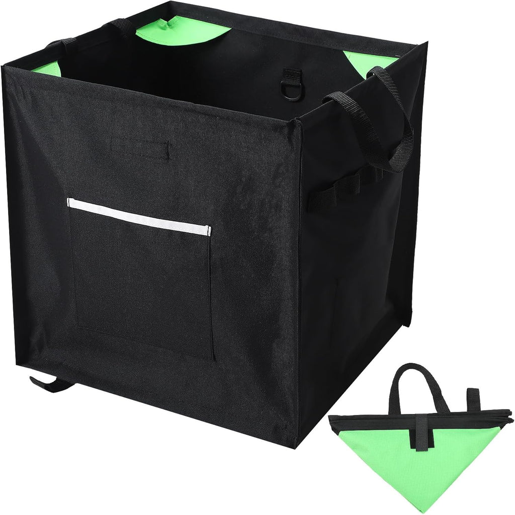 Arrowbash Arborist Throw Line Cube Bag, Foldable Storage Box,Green