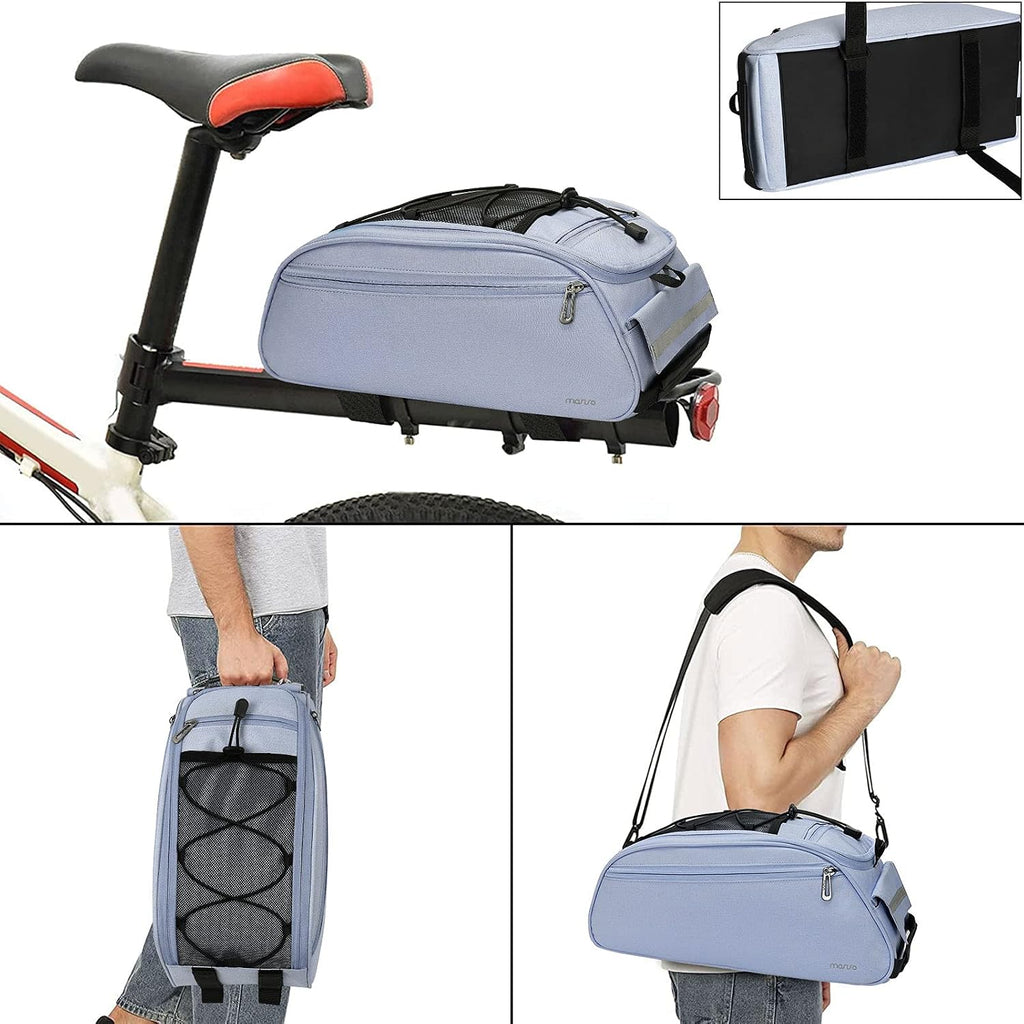 MOSISO Bike Rack Bag, Waterproof Bicycle Trunk Pannier Rear Seat Pouch