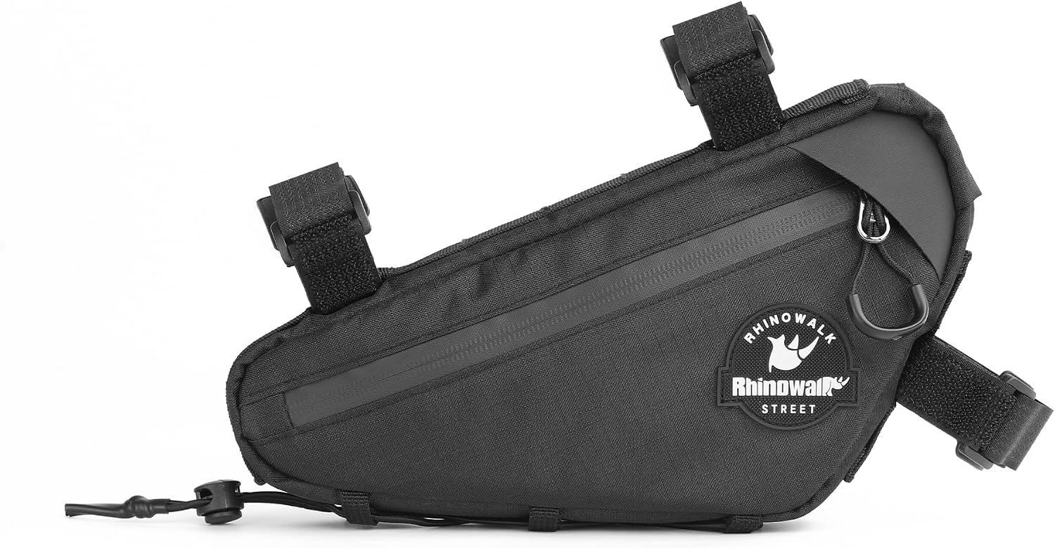 Rhinowalk Bicycle Triangle Bag Cosmopolis Series Lightweight Urban Bike Frame Bag Pack Under Top Tube Pouch Cycling Accessories
