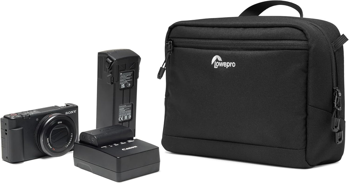 Lowepro ProTactic CS 120 III Camera Pouch, Compatible with ProTactic Camera Backpack 350/450 III Accessories Case Modular System, Internal Dimensions 17cm x 8cm x 23cm, Camera Accessories, Camera Bag
