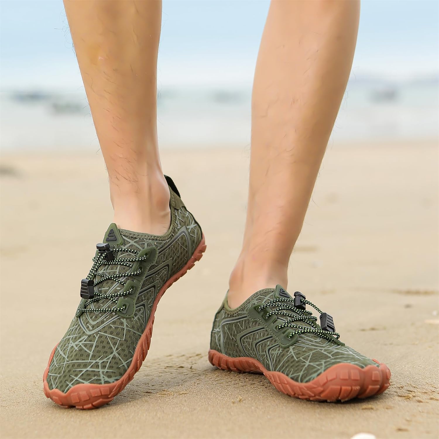 UBFEN Water Shoes for Men and Women Quick Dry Barefoot Hiking Swim Footwear