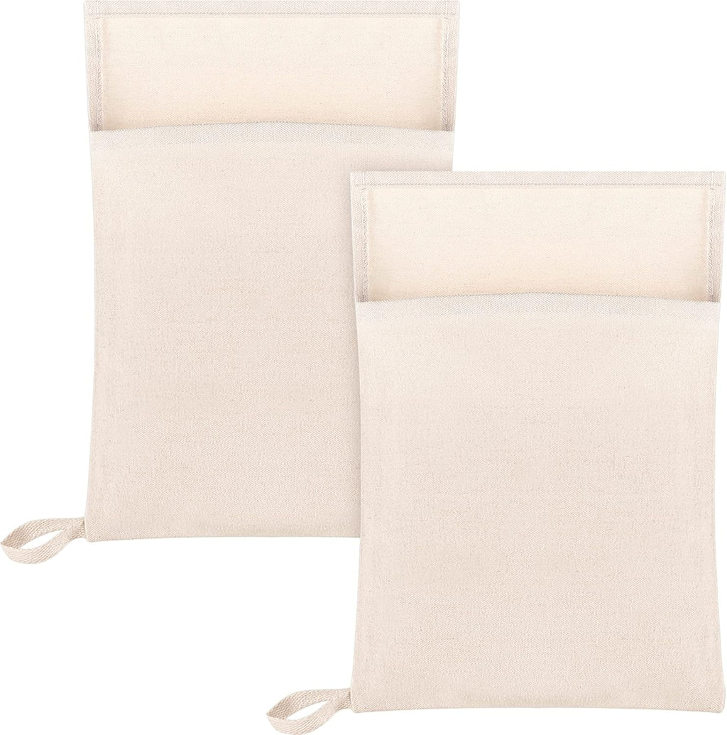 Boao 2 Pcs Canvas Lewis Ice Crushing Bag, Professional Bartender Kit