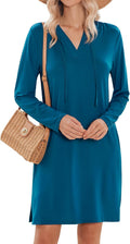 HOTOUCH Womens UPF 50+ Cover-Up Dress Beach SPF Sun Protection Long Sleeve Shirts Dress Lightweight Athletic UV Hoodie