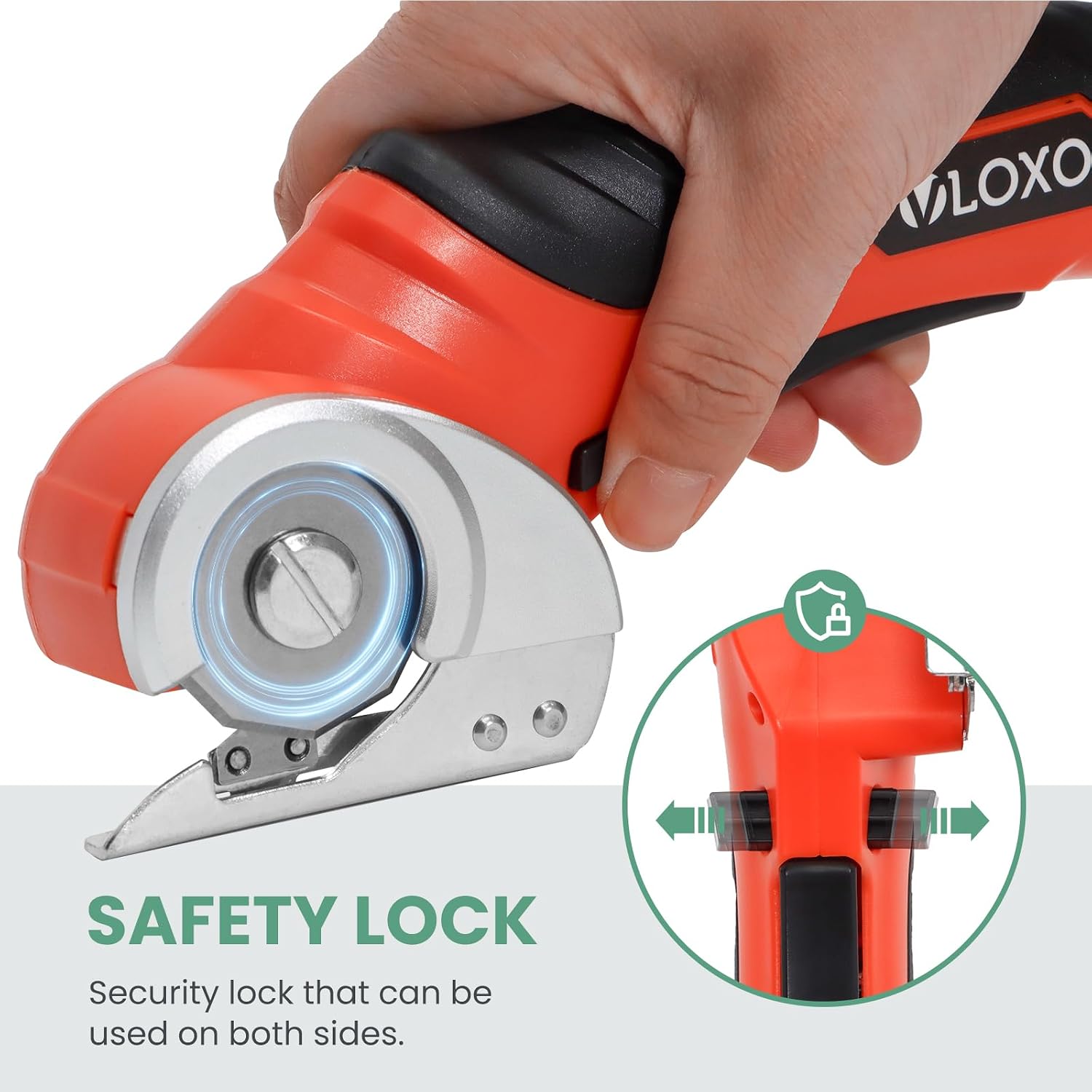 VLOXO Cordless Cardboard Cutter Electric Scissors for Cardboard Recycling