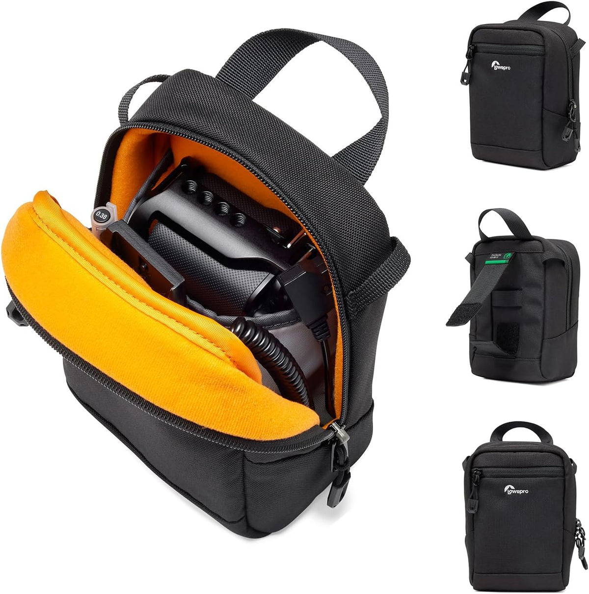Lowepro ProTactic CS 120 III Camera Pouch, Compatible with ProTactic Camera Backpack 350/450 III Accessories Case Modular System, Internal Dimensions 17cm x 8cm x 23cm, Camera Accessories, Camera Bag