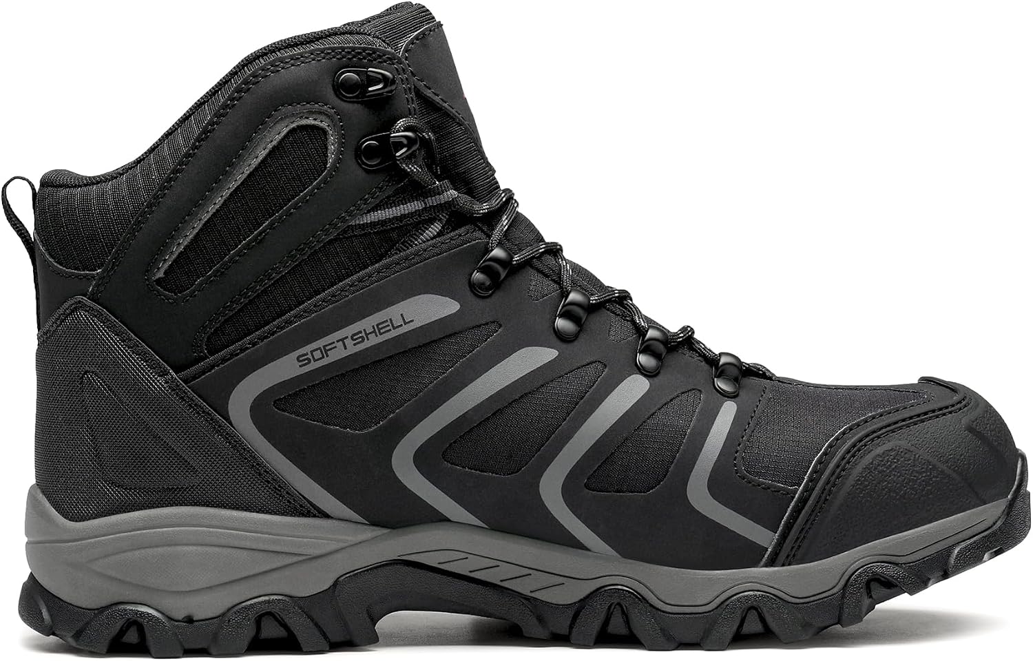 NORTIV 8 Men's Ankle High Waterproof Hiking Boots