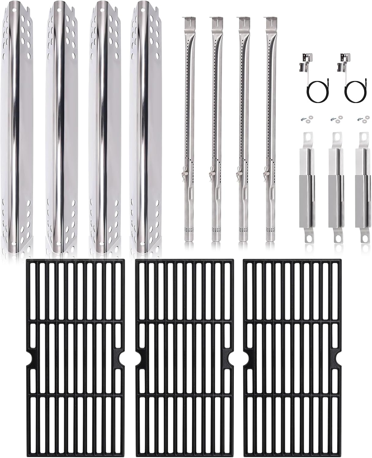 Grill Replacement Parts for Charbroil Advantage 4 Burner 463344015, 463432215, 463240015, 463433016 and Char-broil Advantage 3 Burner Grill Parts 463343015, 463335115, 463435115, 463436815, 463370015.