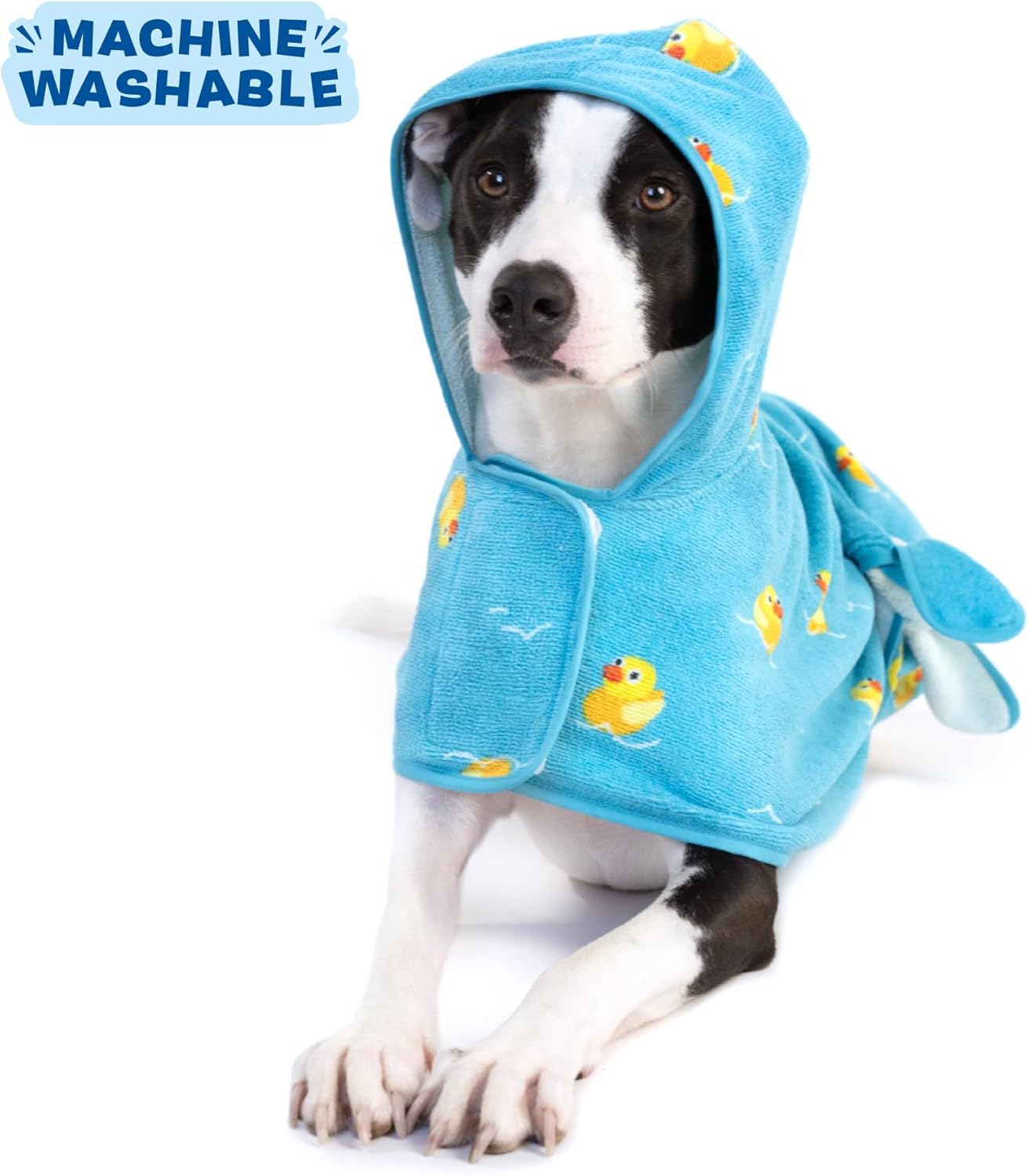 BARKBOX Dog Bathrobe - for Dogs - Medium