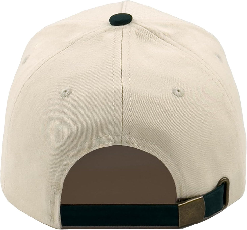 Embroidered Boy Girl Dad Mom Two-Tone Baseball Cap, Classic Dad Hat for Men Women His Her, Family Theme Gift Ideas
