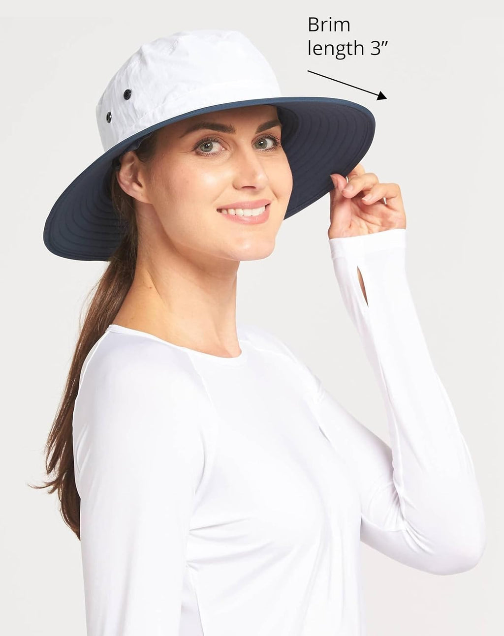 Solbari Unisex Traveler Broad Brim Sun Hat UPF 50+