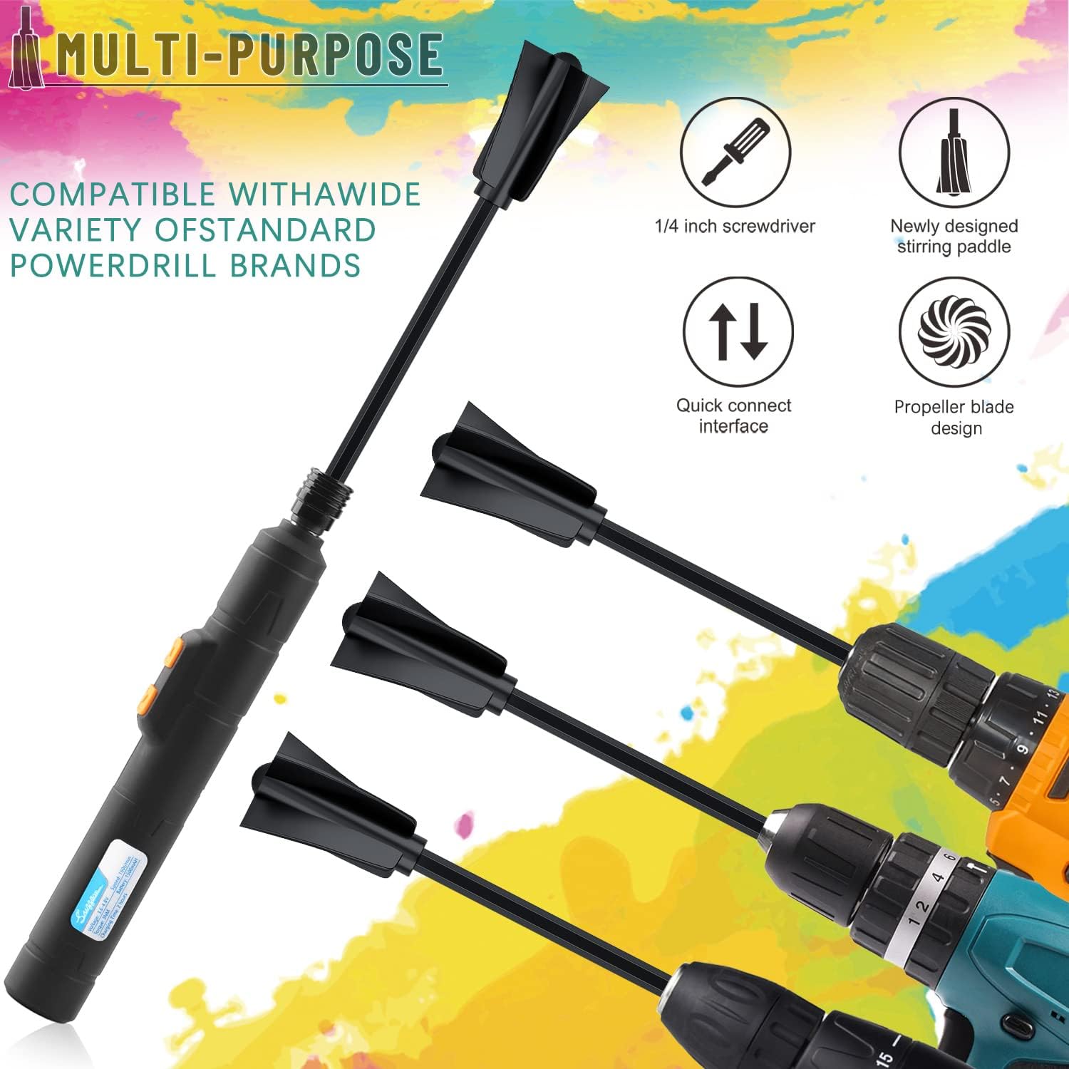 Suzzam Resin Mixer Paddles