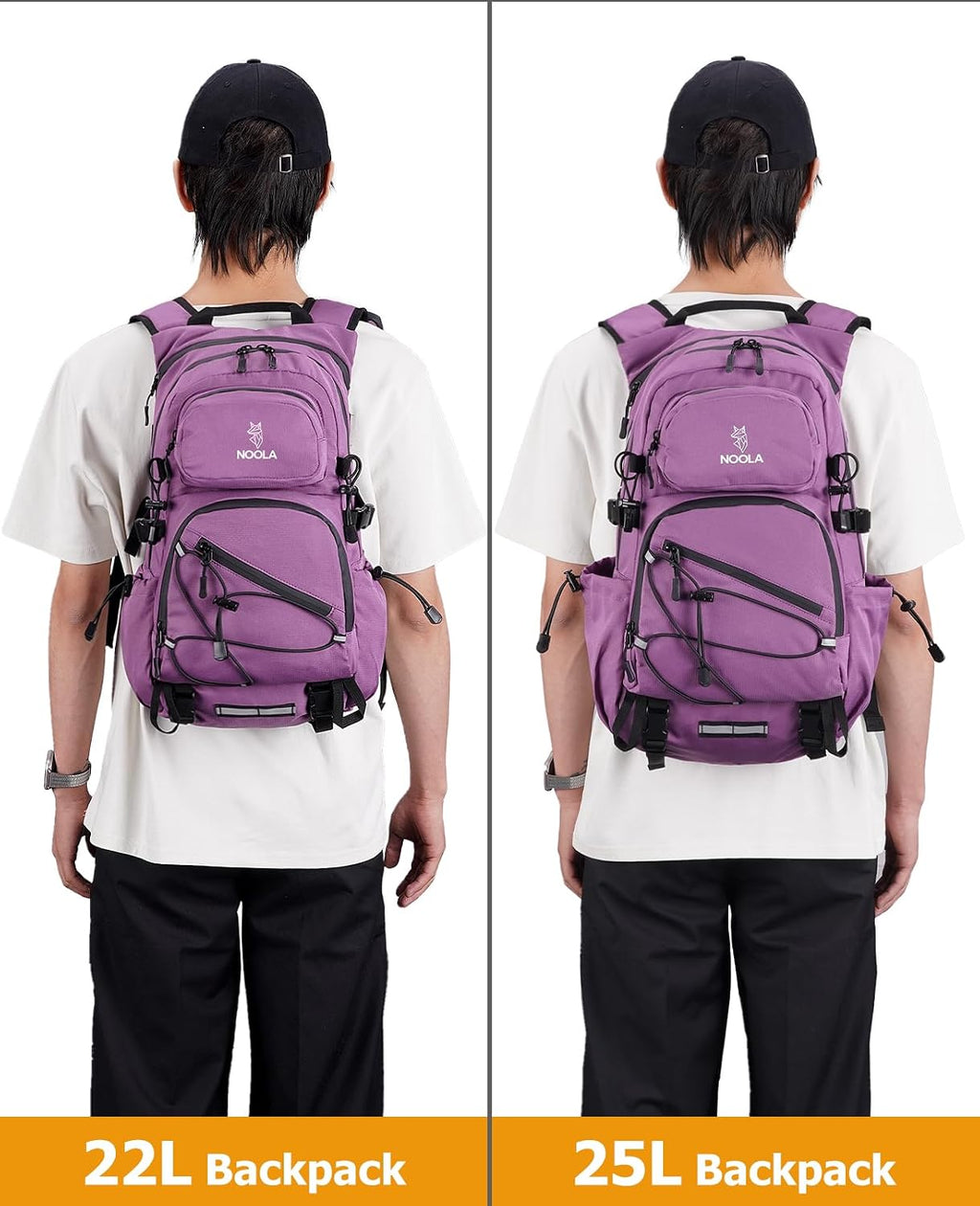 NOOLA 25L Hydration Hiking Backpack with 3L Water Bladder for Women and Men