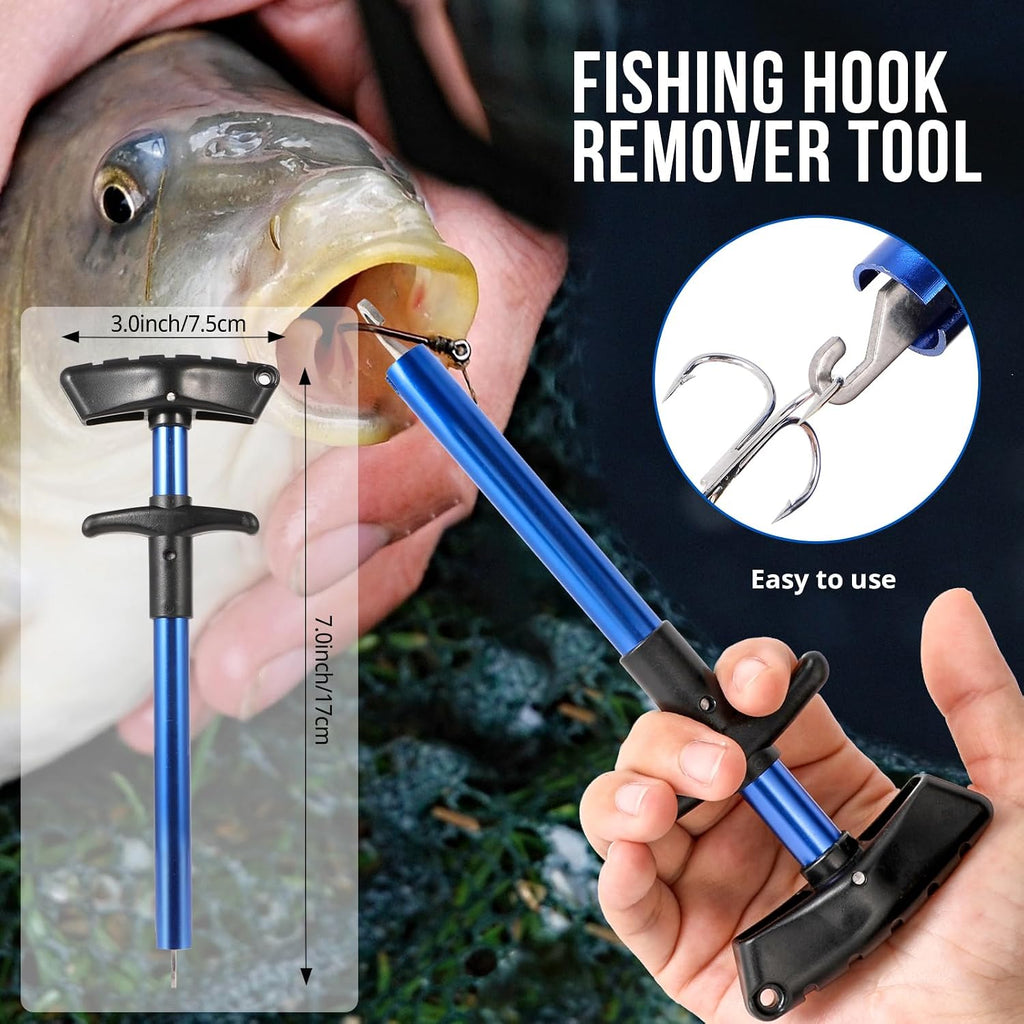 PLUSINNO Fishing Backpack with Floating Fishing Net, Tackle Box,Tackle Bag