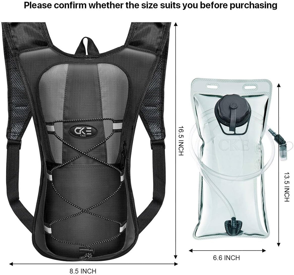 Hydration Backpack Hydration Pack Water Backpack with 2L Hydration Bladder