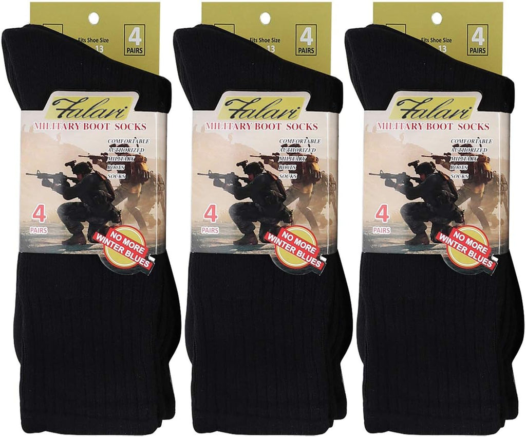 Falari US Army Military Boot Socks Combat Trekking Hiking Policemen Firefighter Security Guard Out Door Activities Socks